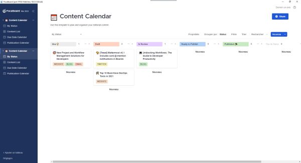 Focalboard open source project management tool