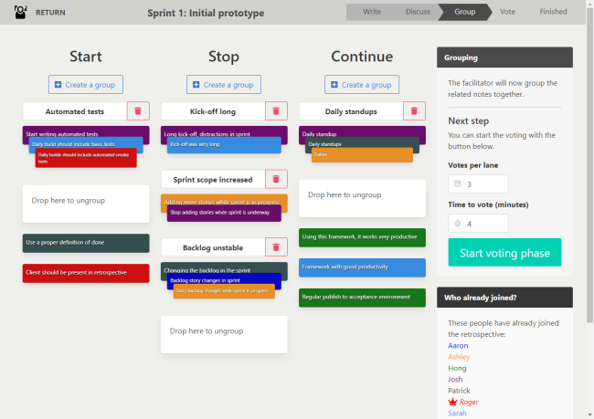 Open Source Retrospectives Tools for Agile and Scrum Teams