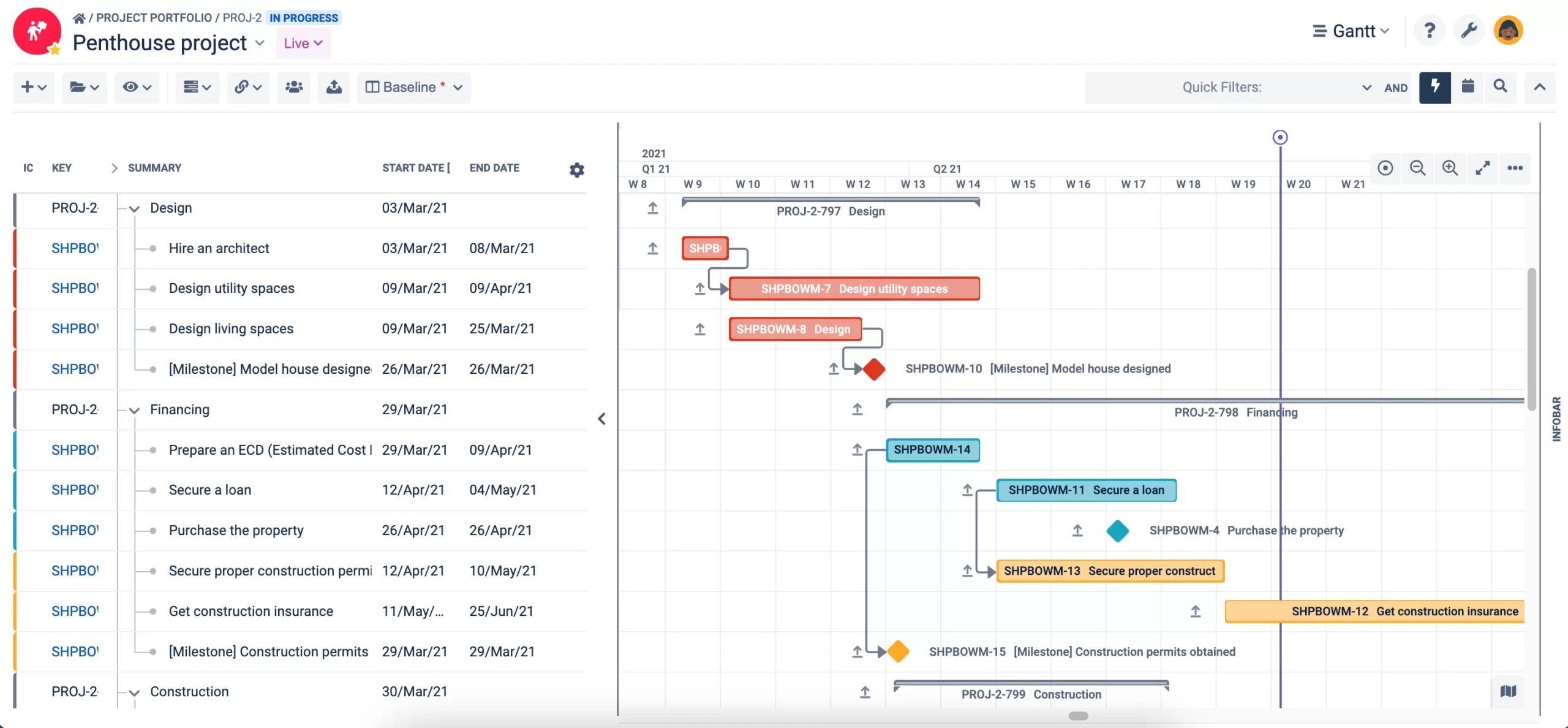 BigGantt - Gantt Chart for Jira plugin